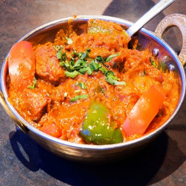 Kadhai Lamb.
