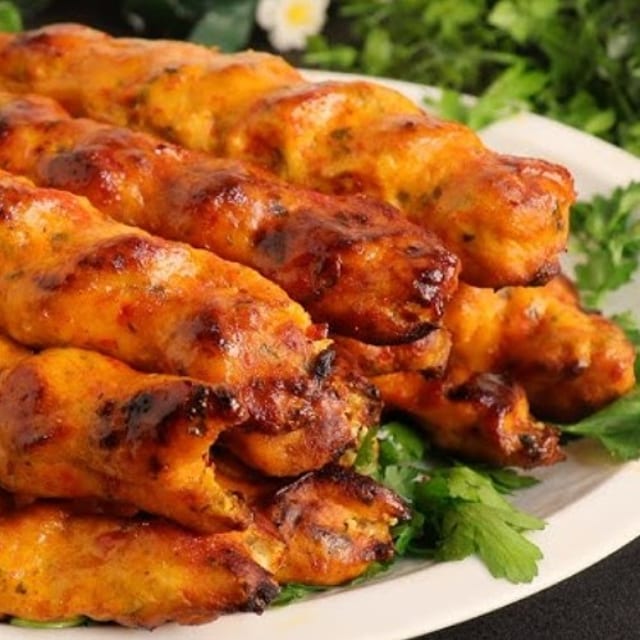 Chicken Kabab Plate.