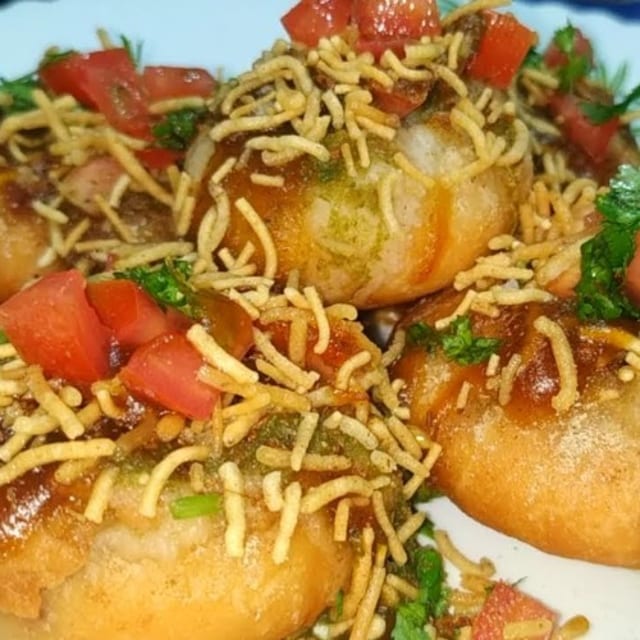 Kachori Chaat.