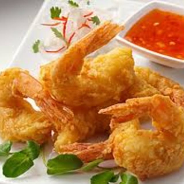 Shrimp Pakora.