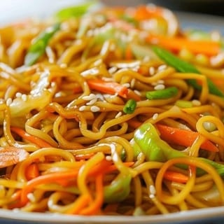 Veggie Chow Mein (Half Tray)