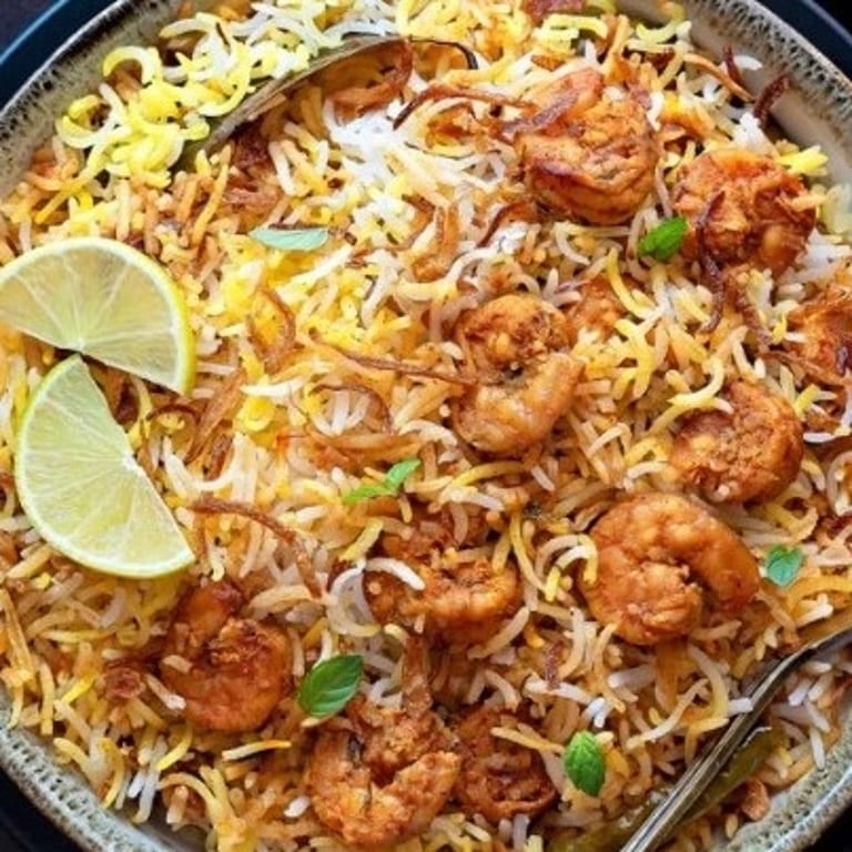 Shrimp Biryani Delight